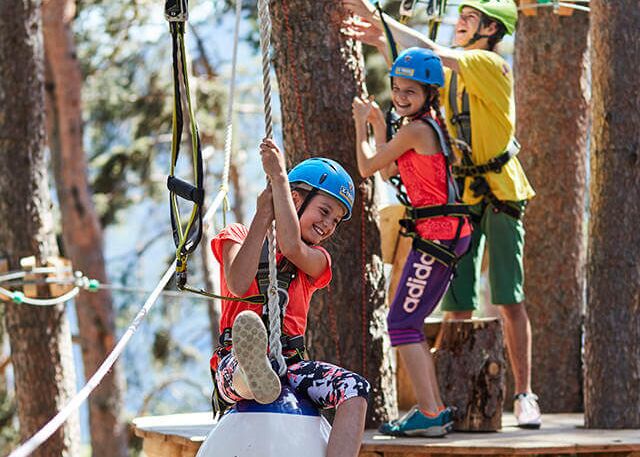High ropes course © TVB Serfaus Fiss Ladis
