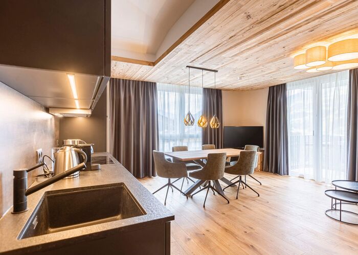 Keuken en eethoek   Superior appartement met 2 slaapkamers