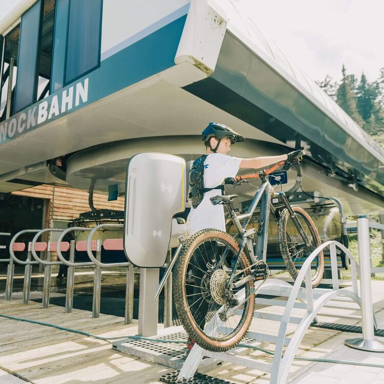 Biketransport mit Lift Turracher Höhe