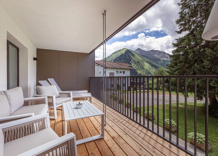 Balkon Bergresort Berwanger Hof