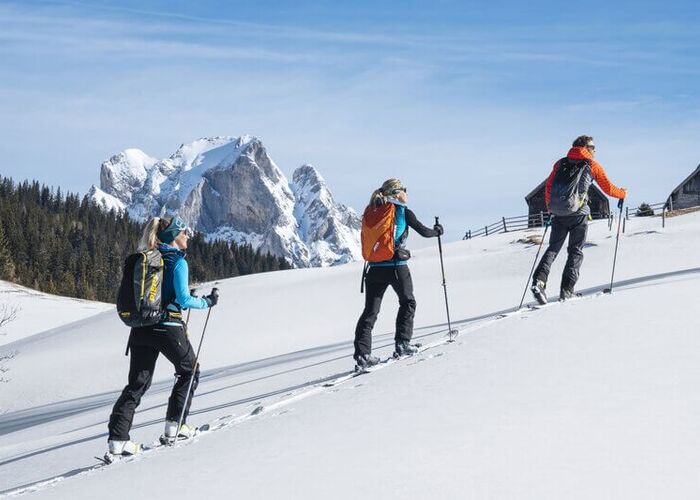 Skitocht in Stilitië met prachtig winterlandschap