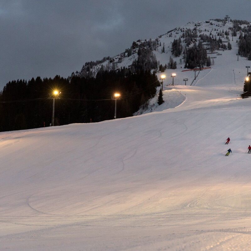 De Wilde Kaiser in de winter © Felbert Reiter