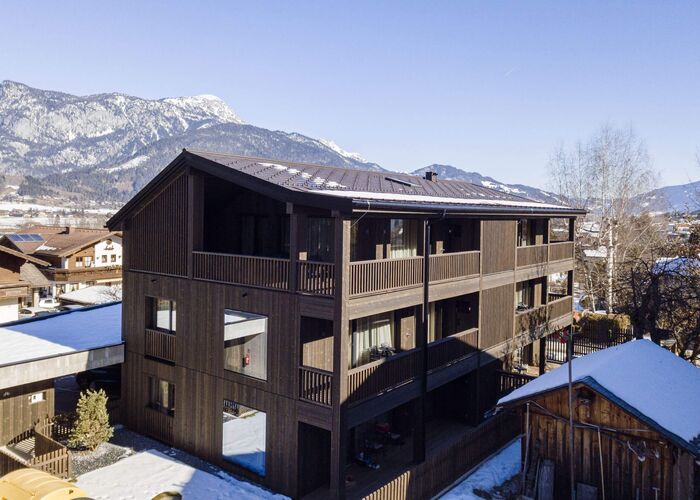 Exterior view in winter   Villa Liesl by ALPS RESORTS