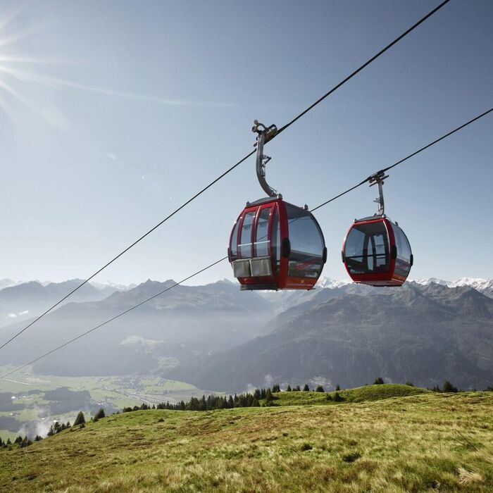 Panoramic railway Kitzbühel Alps