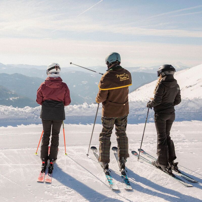 Mit dem Ski unterwegs mit dem Pistenbutler