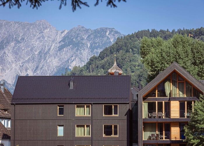 Montafon Suites Schruns in summer