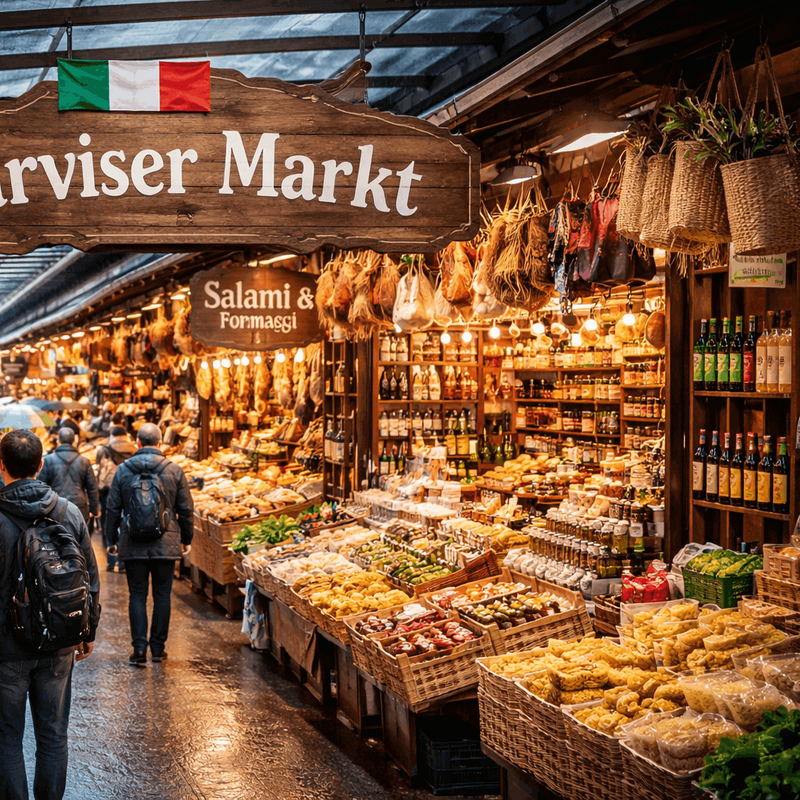 Marktbesuch bei Regen in Tarvis – Shopping an der Grenze zwischen Kärnten und Italien