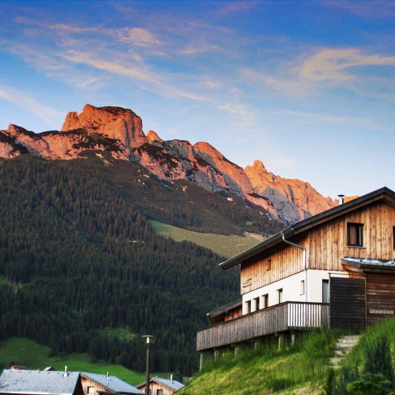 Gemütliches Ferienhaus in Annaberg mit Blick auf den Gosaukamm