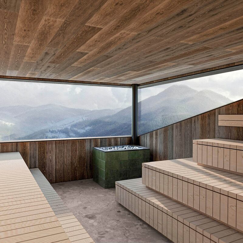 Sauna Carpe Solem Kaprun by ALPS RESORTS