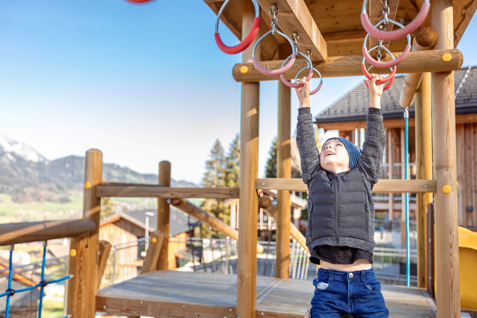 Children´s playground at Bergresort Hauser Kaibling