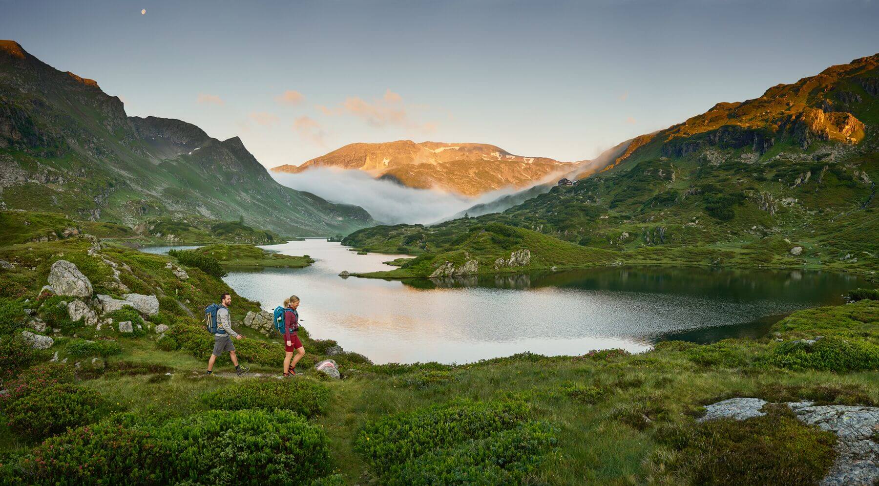 Giglachsee in Schladming-Dachstein, umgeben von alpiner Berglandschaft