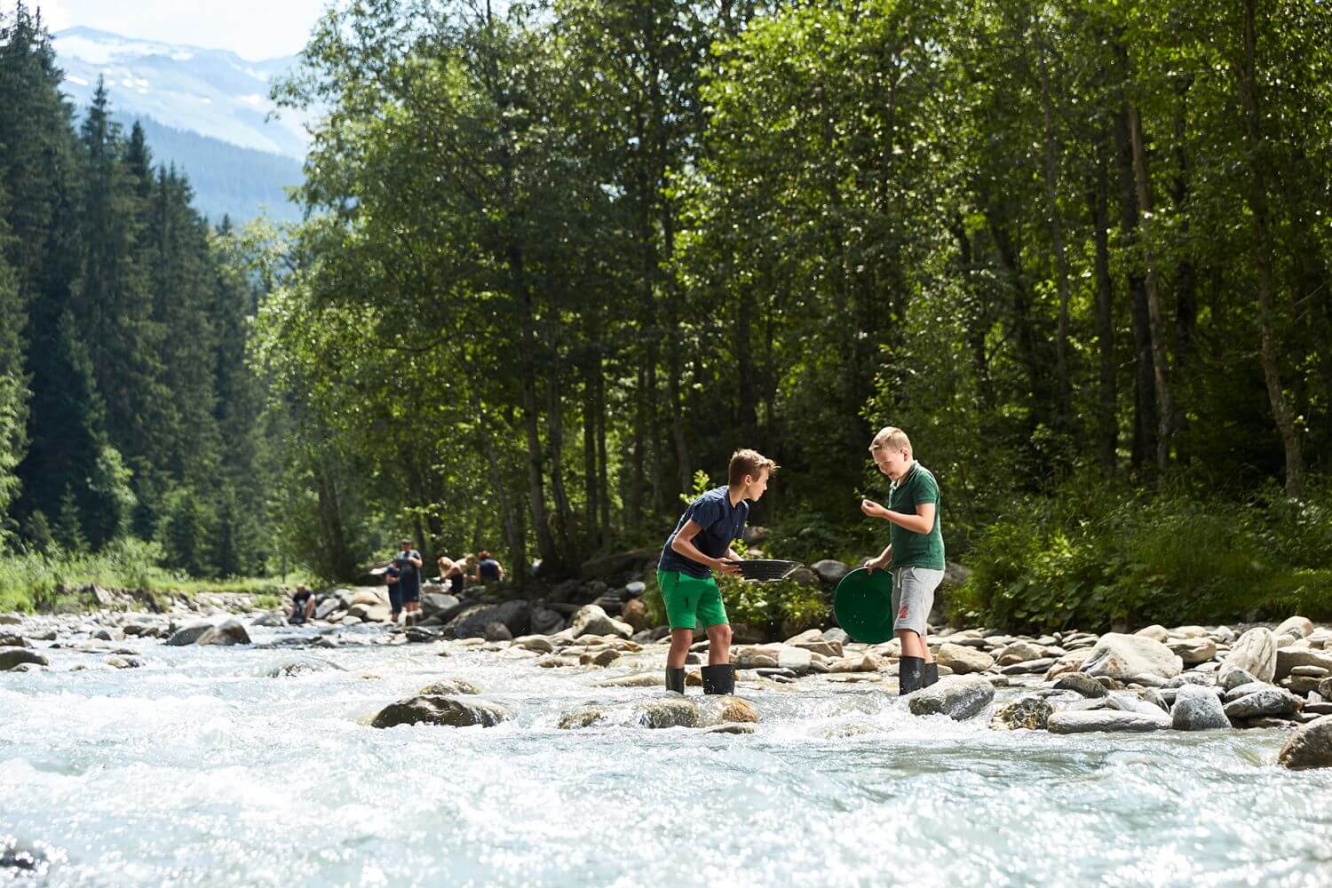 Gold panning in Rauris – Hohe Tauern National Park