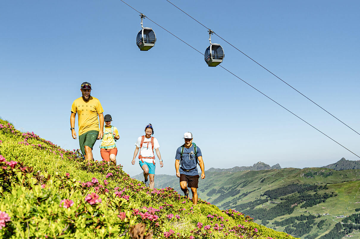 Wandern in Saalbach © Karin Pasterer