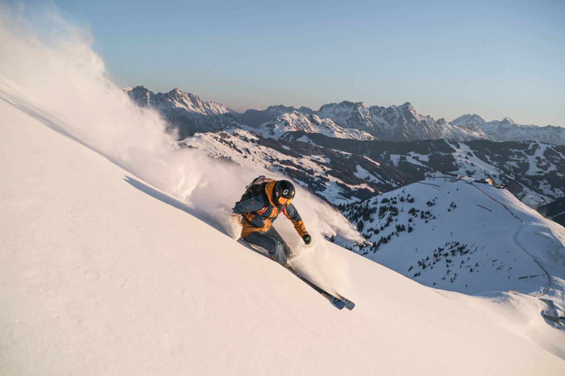 Skiing in Saalbach © Moritz Ablinger