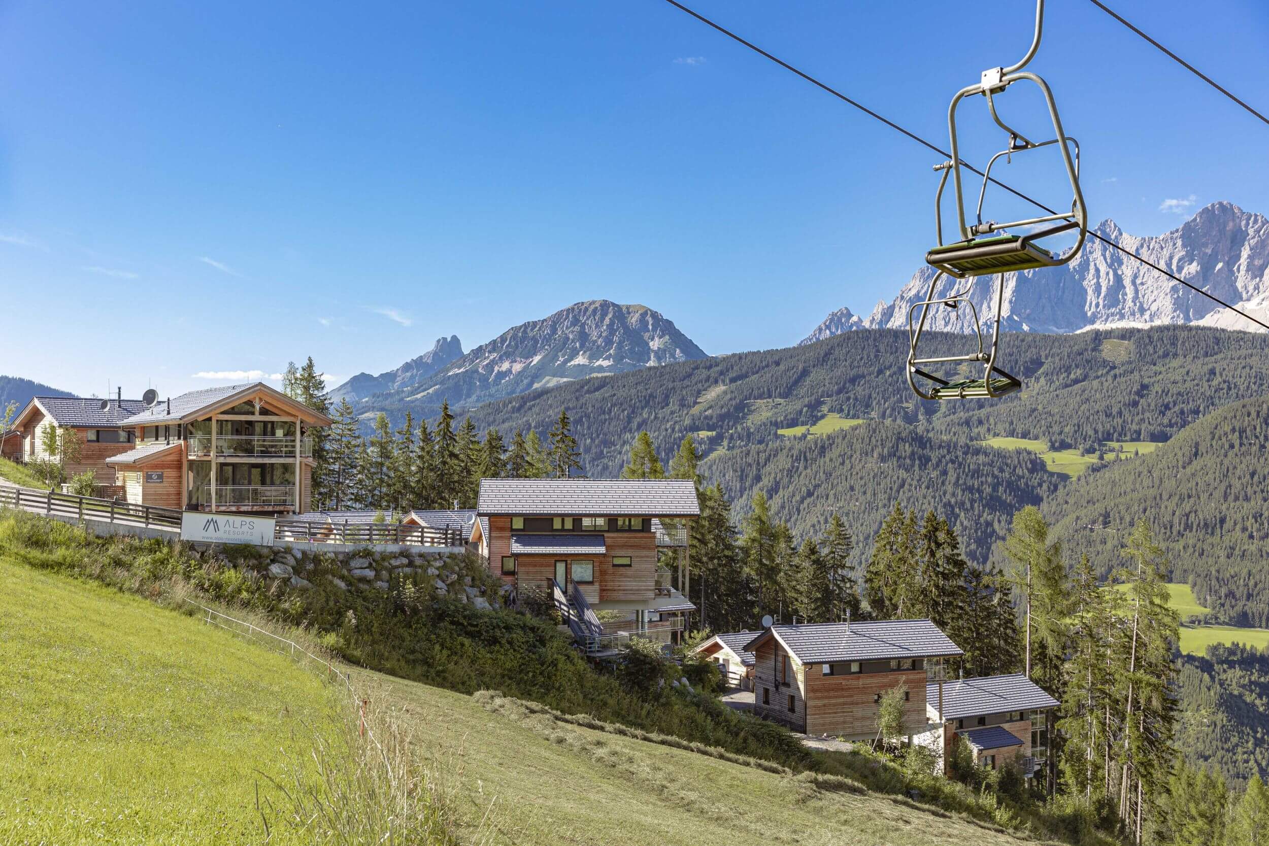 Alpenchalets Reiteralm: Chalets mit Bergblick in Schladming-Dachstein