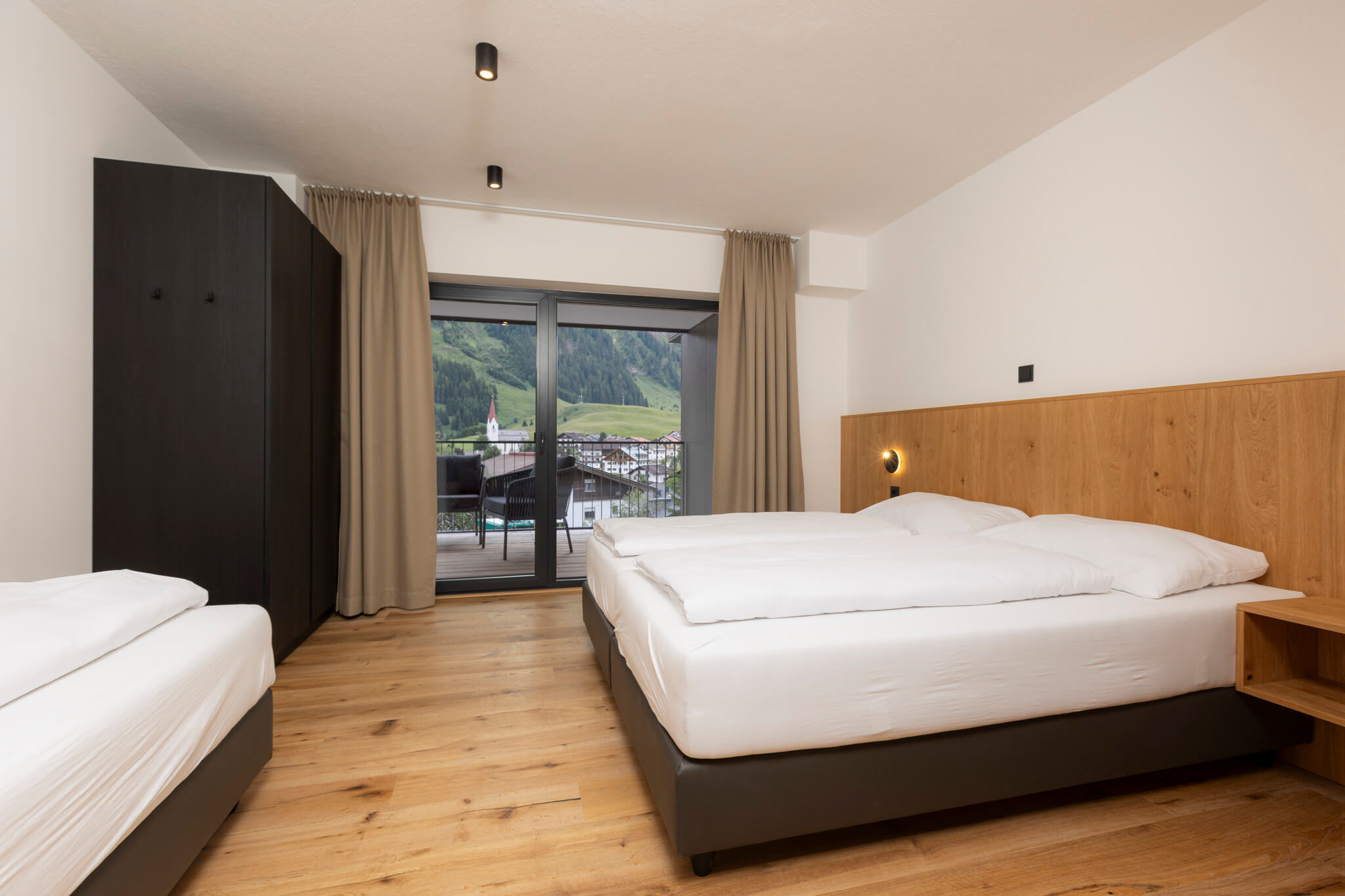 Bedroom Bergresort Berwanger Hof