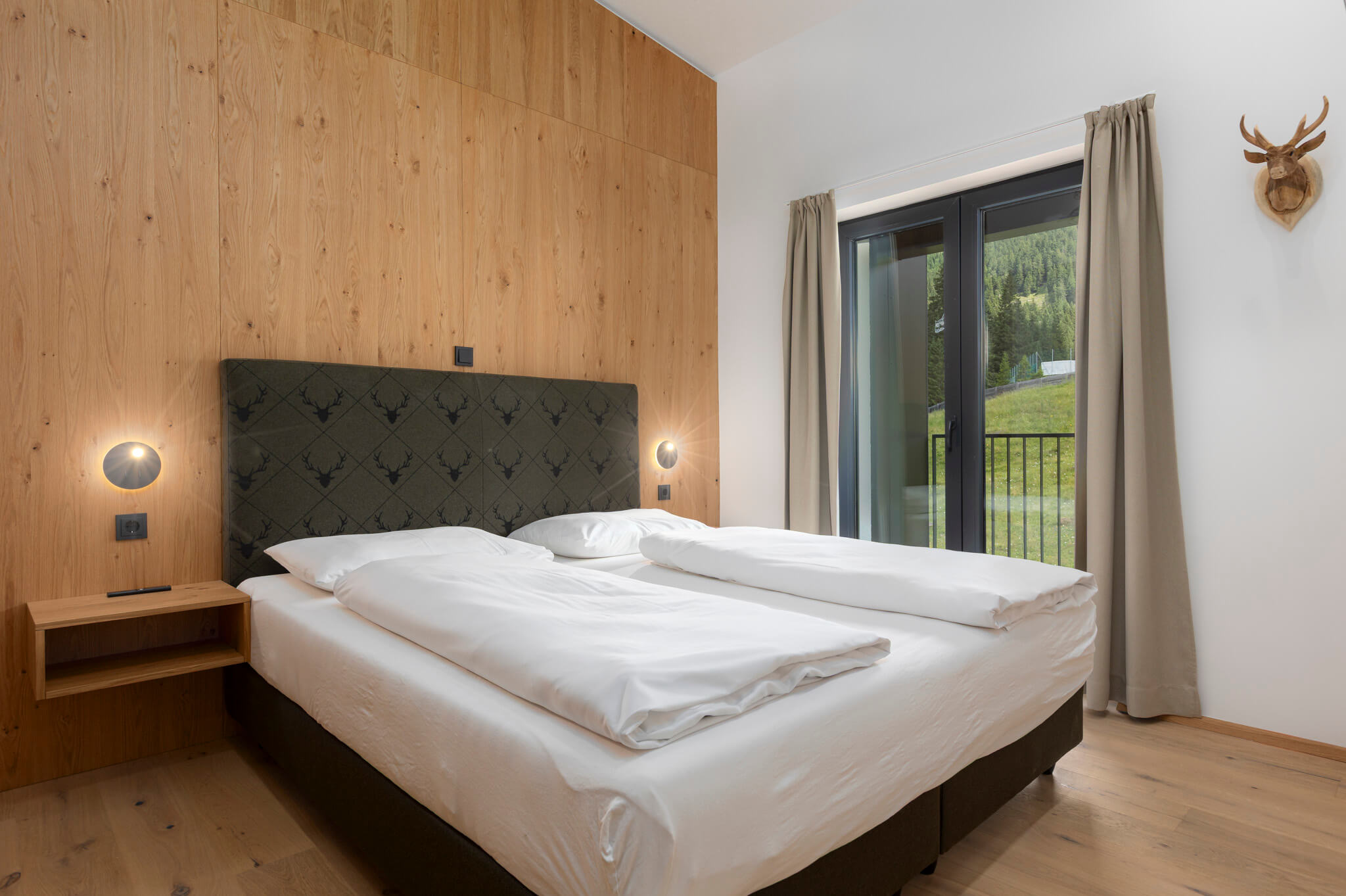 Bedroom Bergresort Berwanger Hof