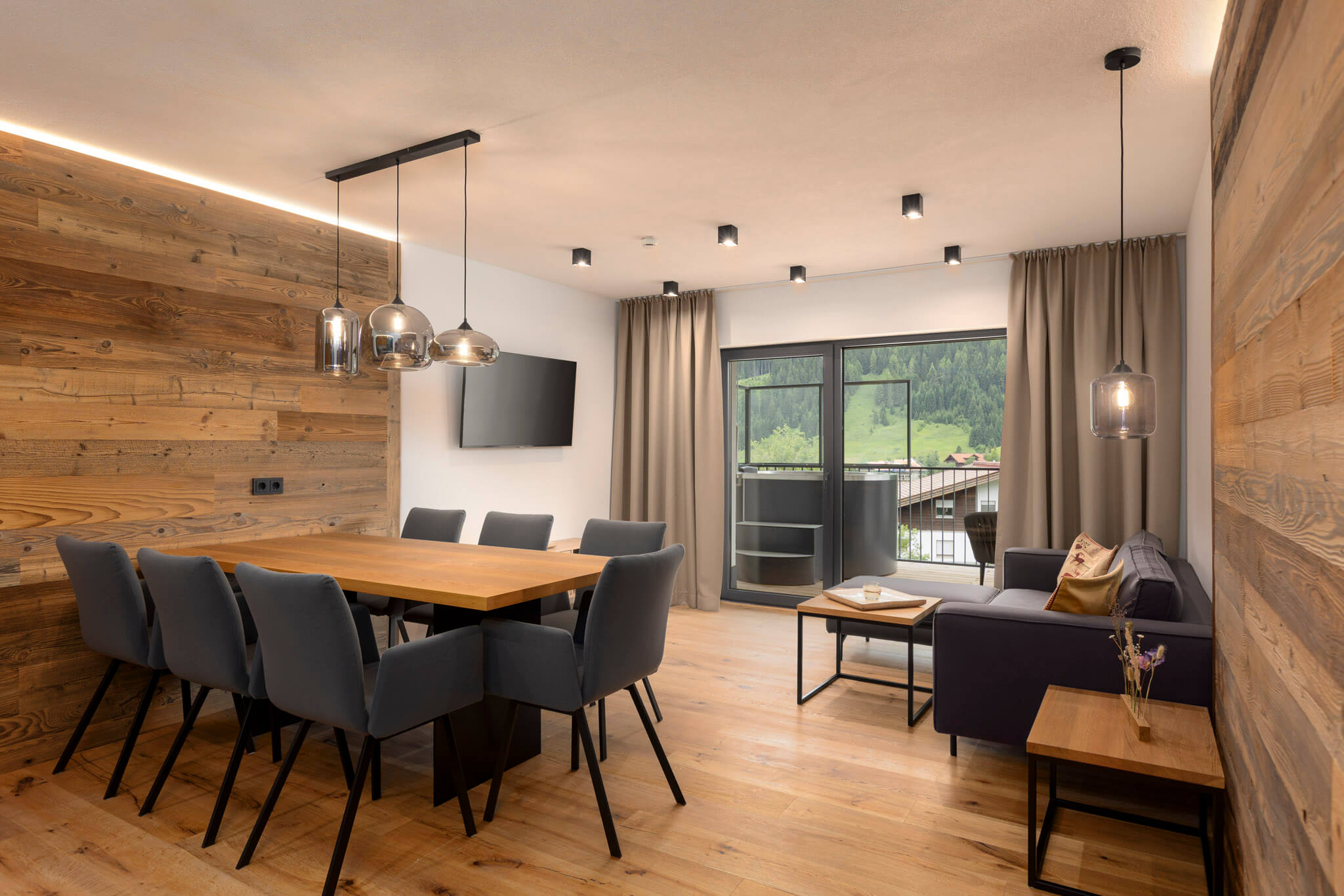 Dining area Bergresort Berwanger Hof