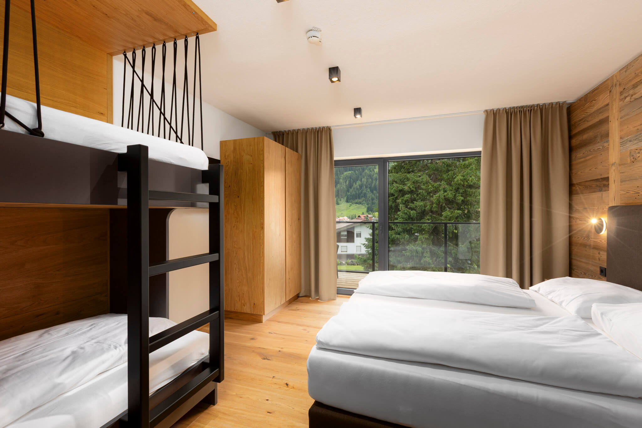 Bedroom Bergresort Berwanger Hof