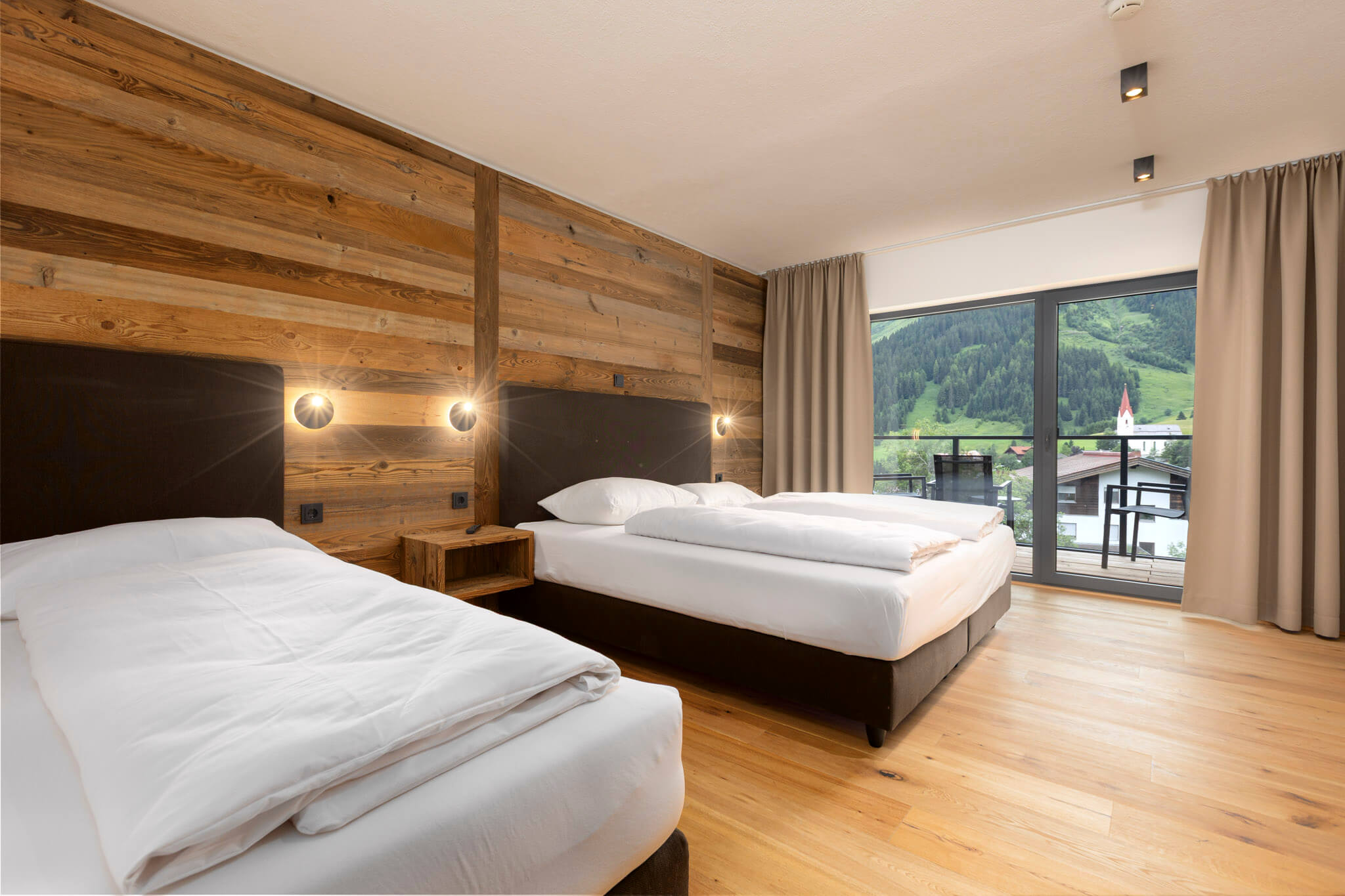 Bedroom Bergresort Berwanger Hof