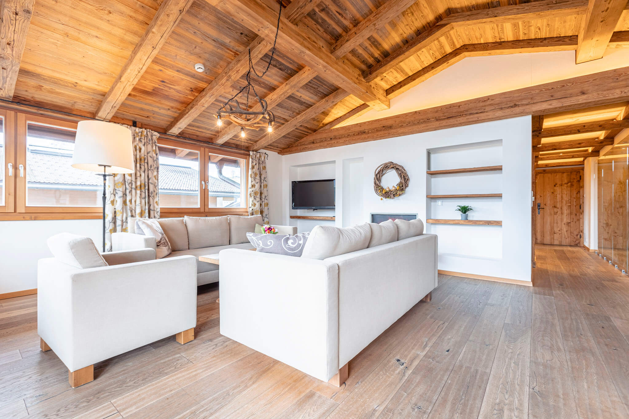 Wohnbereich Penthouse Wilder Kaiser - Dorfresort Kitzbühel