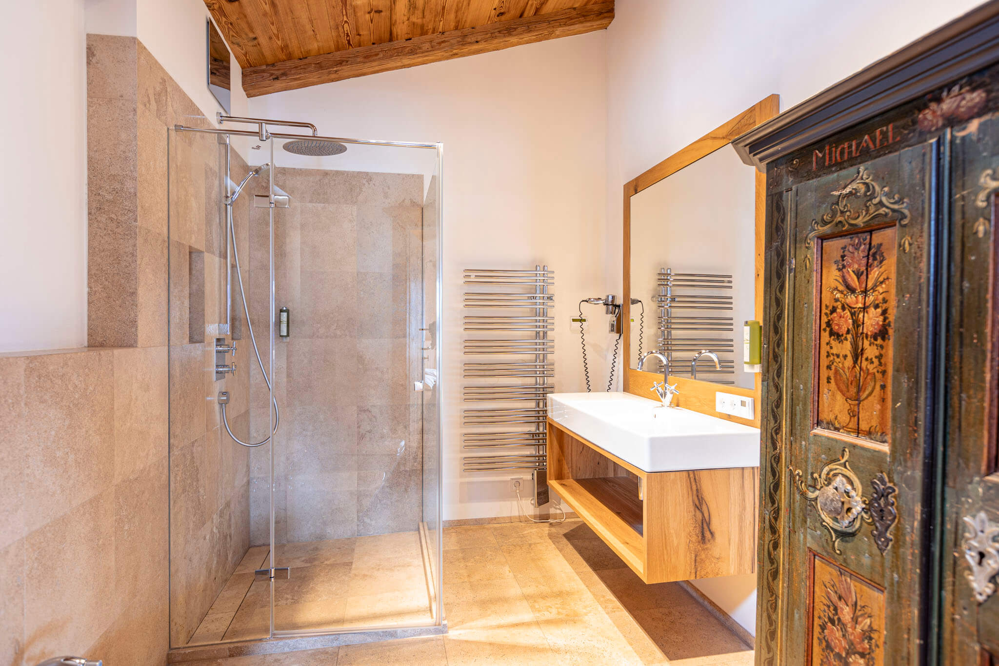 Badezimmer Penthouse Hahnenkamm - Dorfresort Kitzbühel