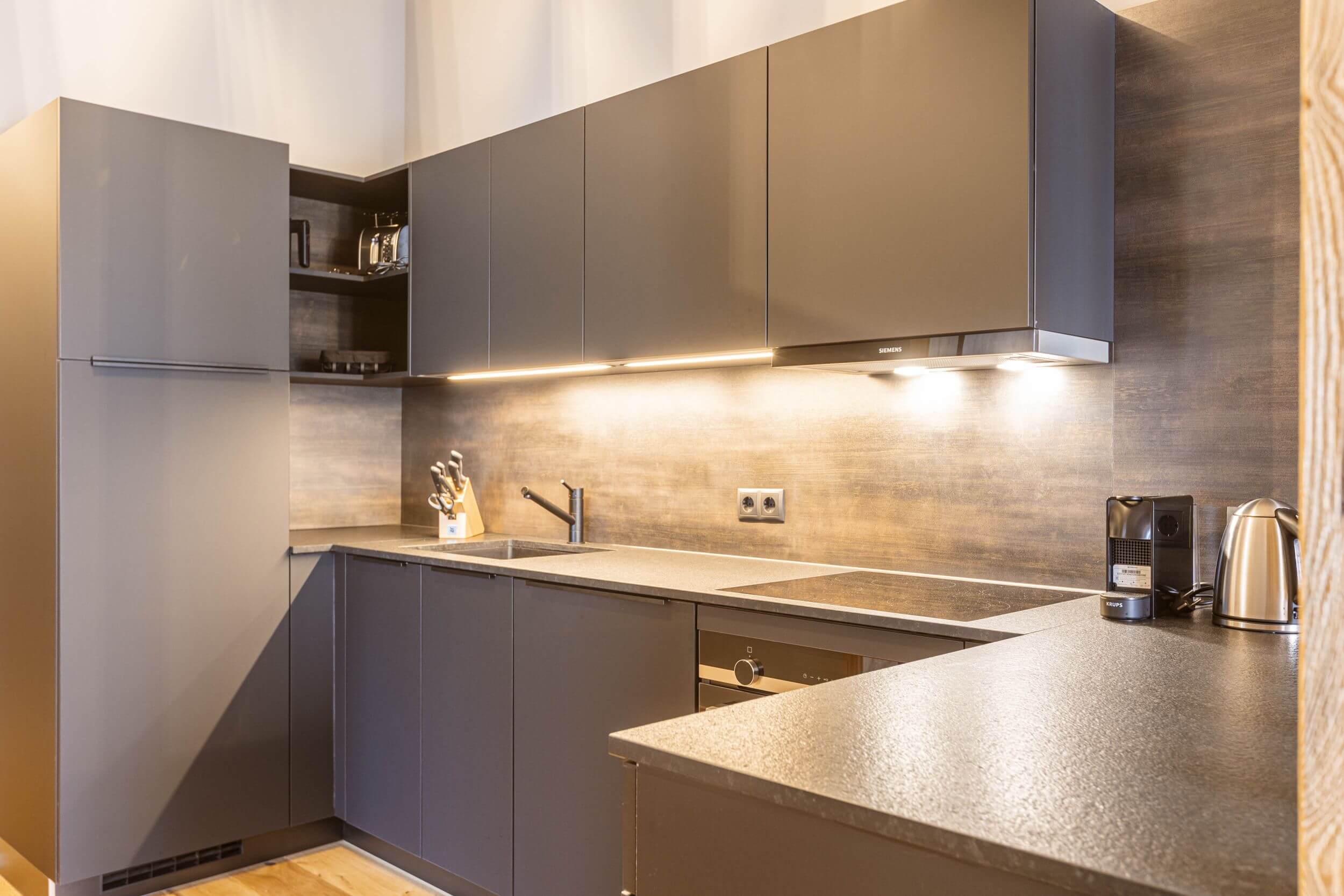 Küche - Zillertal Suites Fügen by ALPS RESORTS