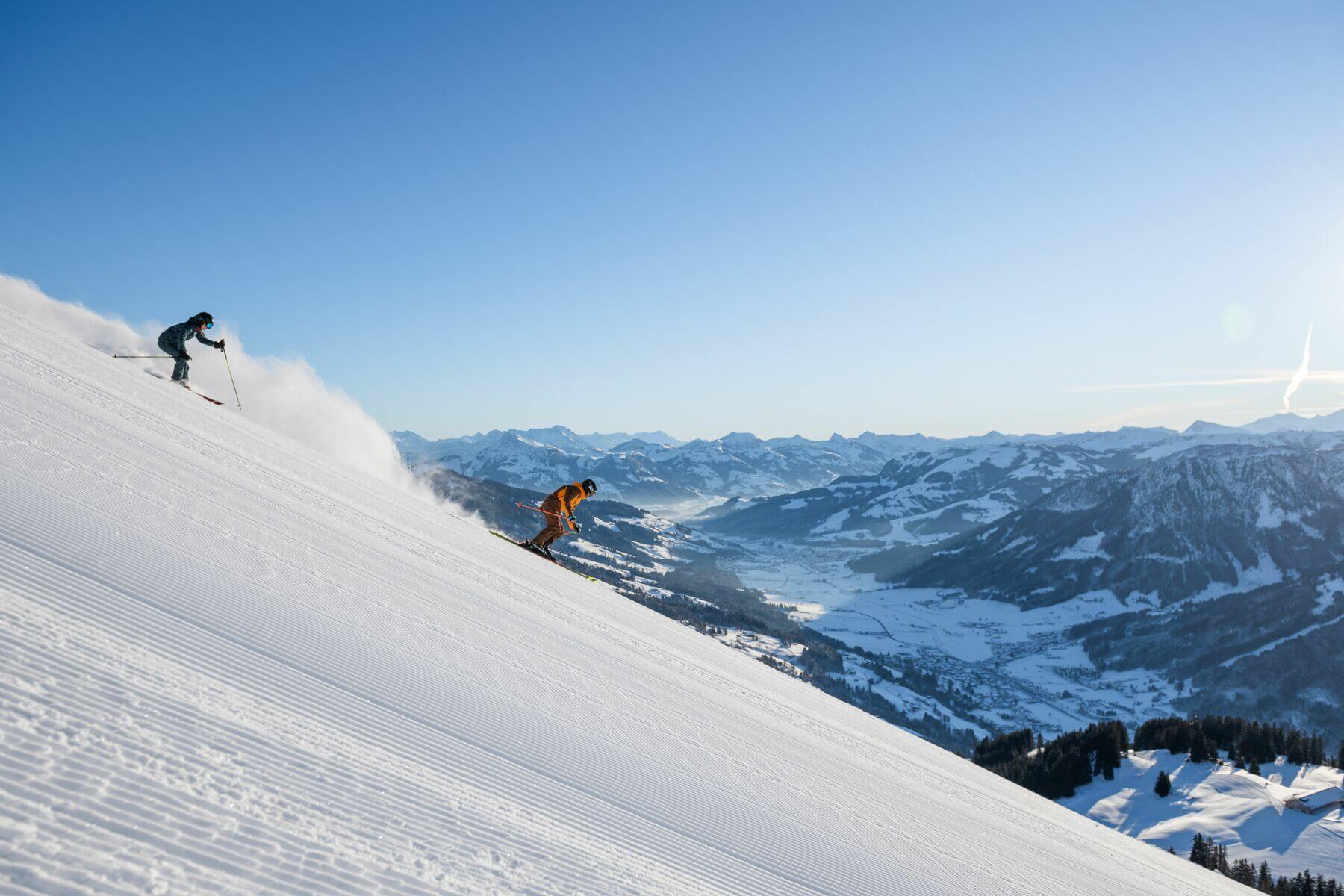 Skiing in the Kitzbühel Alps - Brixental/Tyrol