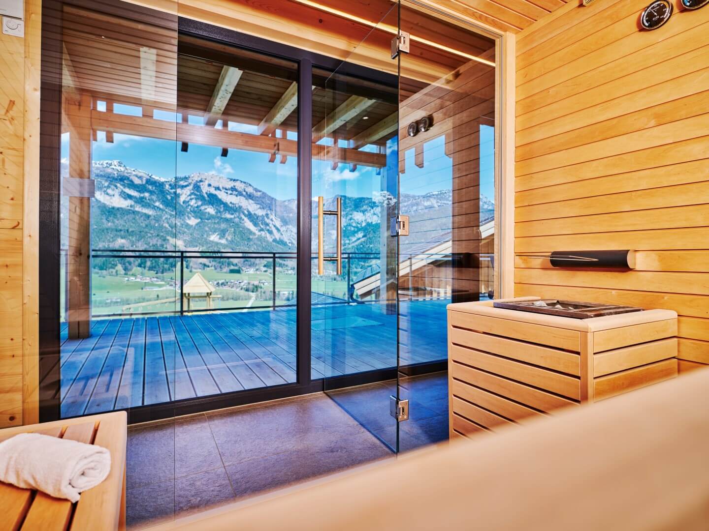 Holiday homes and holiday apartments with sauna in Austria & Bavaria - ALPS  RESORTS
